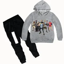 Z& Y От 2 до 16 лет/Новая повседневная одежда для маленьких мальчиков, популярный спортивный костюм для игр на весну-осень, комплект из 2 предметов, спортивные костюмы, комплекты детской одежды, куртка+ штаны