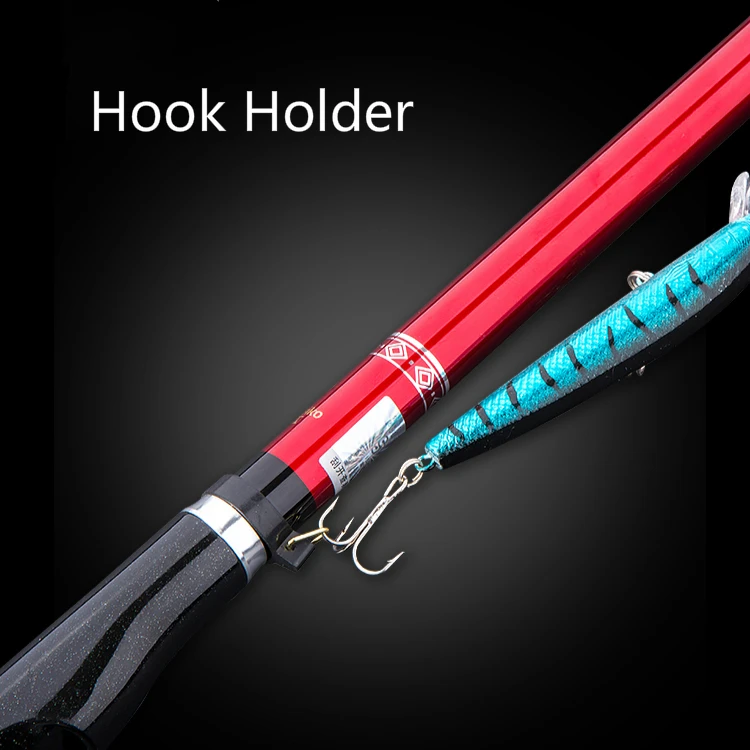 de Alto Carbono Vara De Pesca Equipamento