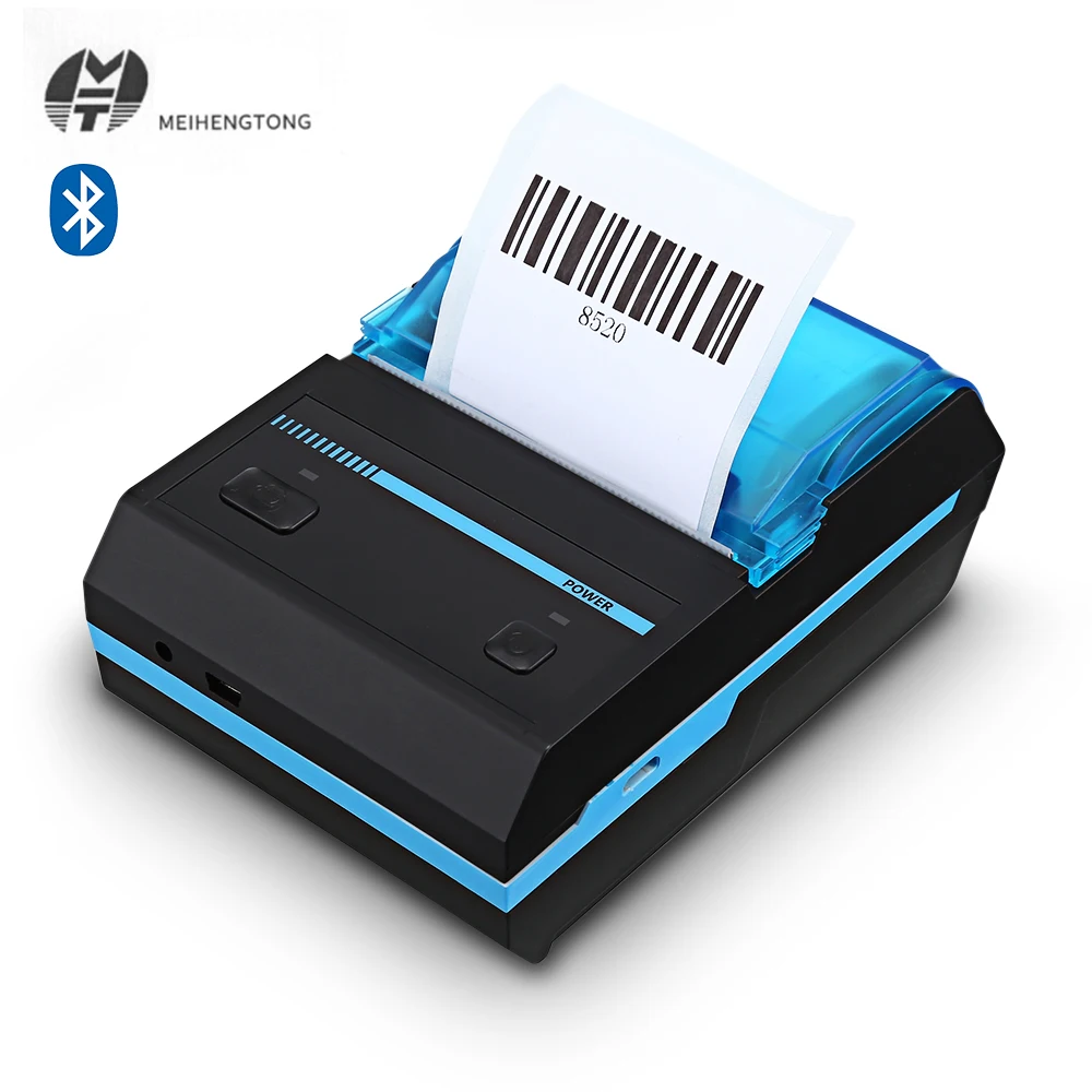 

58mm Thermal Label Printer Sticker Wireless Bluetooth Barcode Printer Portable Impressora Etiqueta Printing Machine for POS