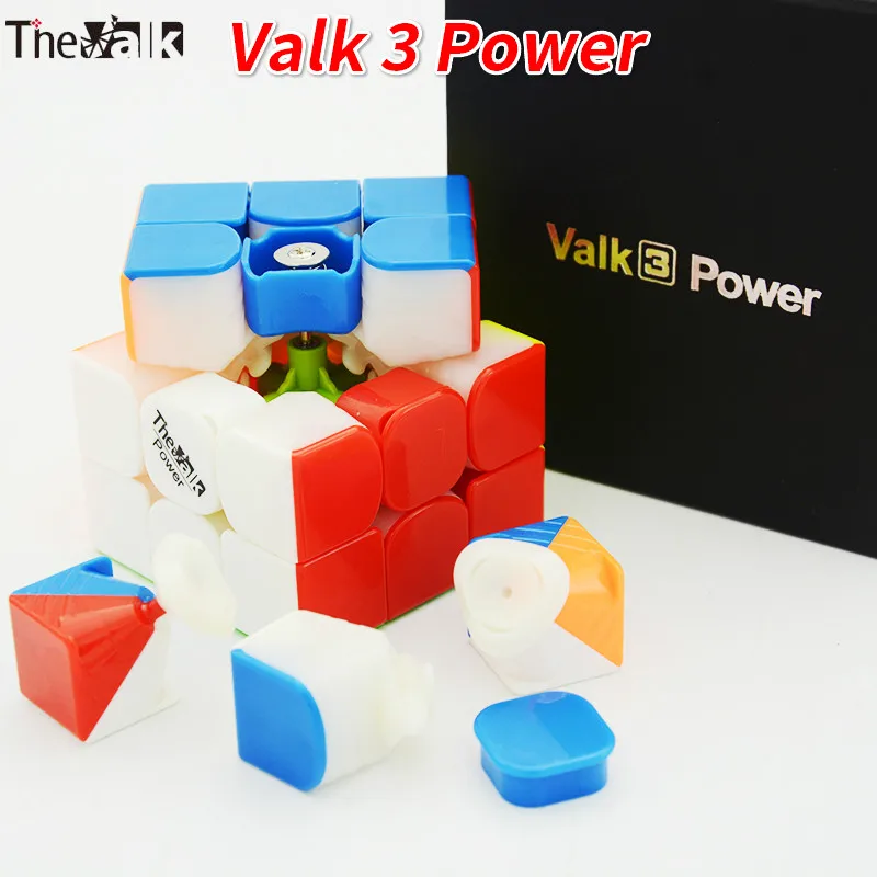 

Qiyi Mofangge Magic Cube Valk3 Power 3x3x3 Stickerless 3layer Speed Cubo Magico Professional Funny Toys For Children