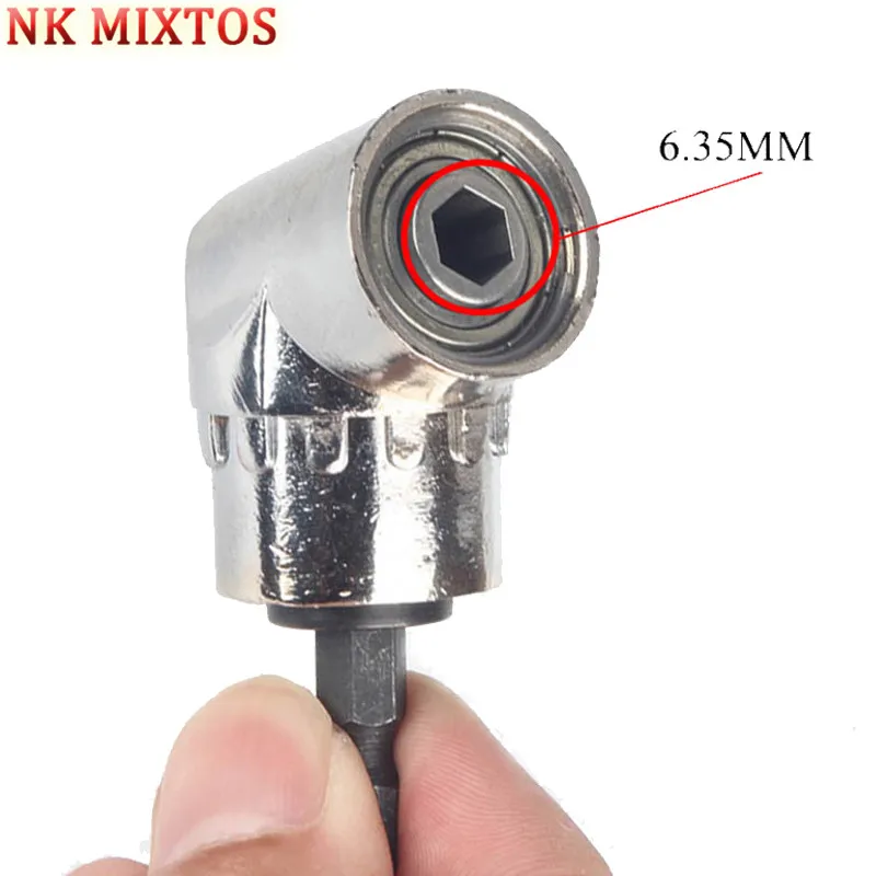 NK MIXTOS Регулируемый 1/4 шестигранным хвостовиком угловая отвертка 105 градусов