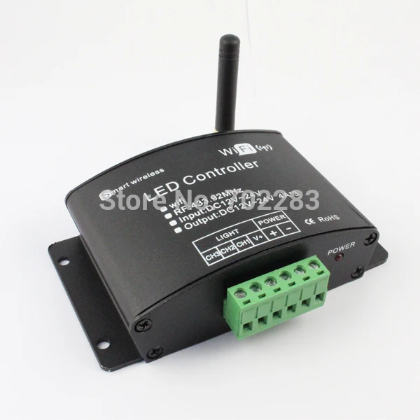 Пульт дистанционного управления WIFI LED RGB 12 В 24 в RF Диммер 2 4G контроллер|2.4g rgb