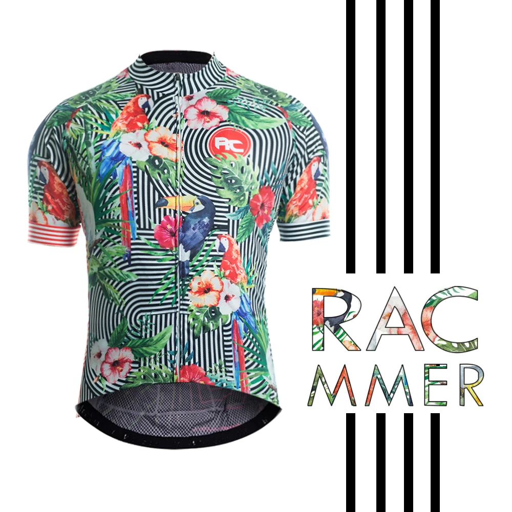 Racmmer 2018 дышащая велосипедная майка летняя MTB одежда Ropa Maillot Ciclismo спортивная # DX