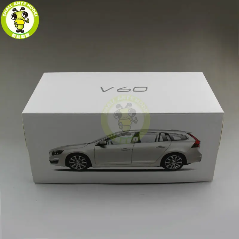 1/18 Volvo V60 T5 универсал литая модель автомобиля мощность синий