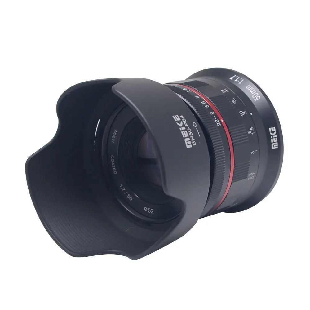 Meike 50 мм f/1,7 объектив с большой апертурой ручной фокусировки для Canon EOS RF mount беззеркальных камер с полной рамкой