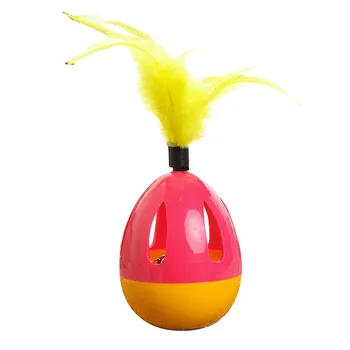 

Pet Products Wholesale Cross Border Export Plastic Feather, Cat Tumbler, Mouse Toy Kitty