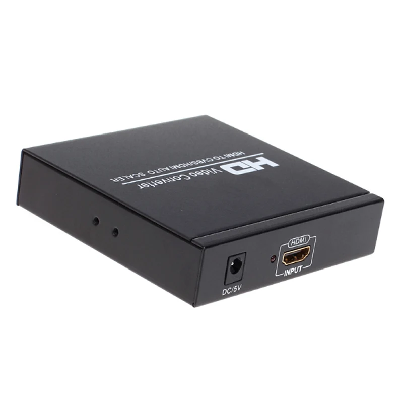 HD Video audio Converter HDMI TO CVBS AV/HDMI AUTO SCALER Support NTSC/ PAL HD Video Converter