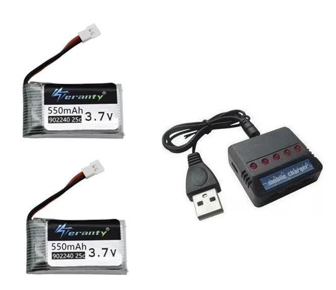 3 7 V 550mAh Lipo батарея и зарядное устройство для JXD 523 523W H43WH UFO вертолеты RC Quadcopter