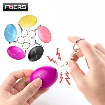 Portable Keyring Defense Personal Alarm Girl Women Anti-Attack Security Protect Alert Emergency Safety Mini Loud Keychain Alarm