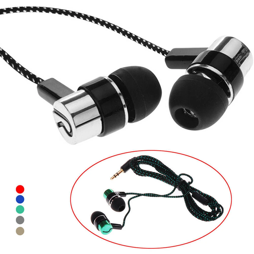 Auriculares Alámbricos De 3,5 Mm Reducción De Ruido Estándar Auriculares Alámbricos De 3,5 Mm Reducción De Ruido Estándar