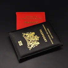 Модный милый чехол Nederland Paspoort для женщин, розовый чехол для паспорта, чехол для путешествий из искусственной кожи, чехлы для паспорта