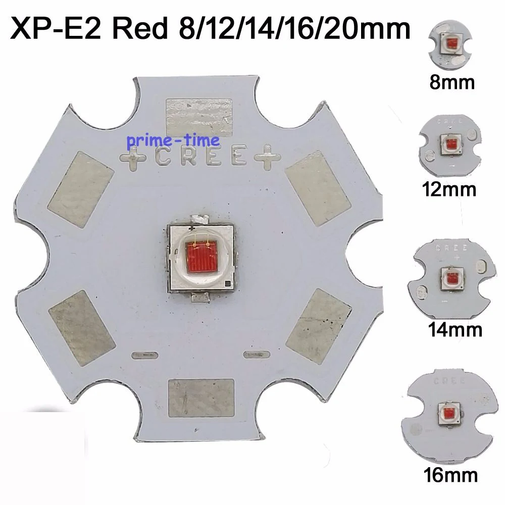 10 шт. светодиодный эмиттер Cree XPE2 красный нм зеленый синий на алюминиевой печатной