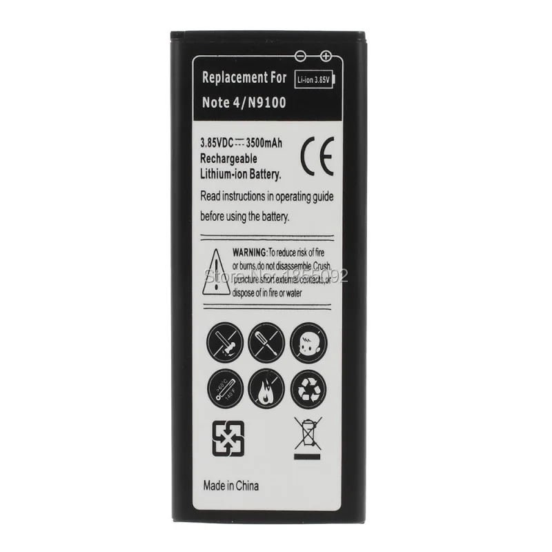 Sinegen 3500 мАч EB BN910BBE BN910BBK 1 ШТ. * Замена Батареи для Galaxy Note4 IV N910 9100 N910F N910S N910H N910U N910L|battery