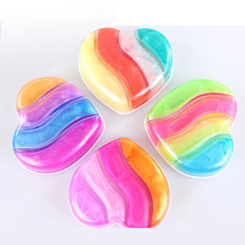 1 piece Slime Fluffy Toy Galaxy Crystal Colorful Mud Creative Modeling Clay Intelligent Slime Kids Putty Anti Stress Toy