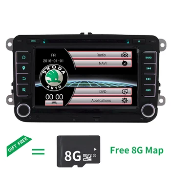

Free Ship 7" 2 Din Car DVD GPS Player for VW Seat Skoda Fabia Roomster Superb Octavia Yeti 2006 2007 2008 2009 2010 2011 2012