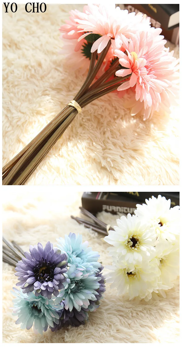 Simulation flower gerberajamesonii bouquet13