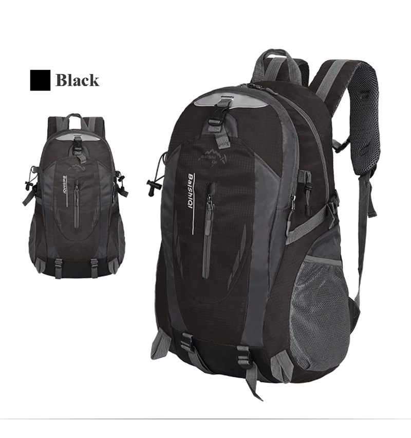 40L Waterproof Durable Outdoor Climbing Backpack Women&Men Hiking Athletic Sport Travel Backpack High Quality Rucksack (20)