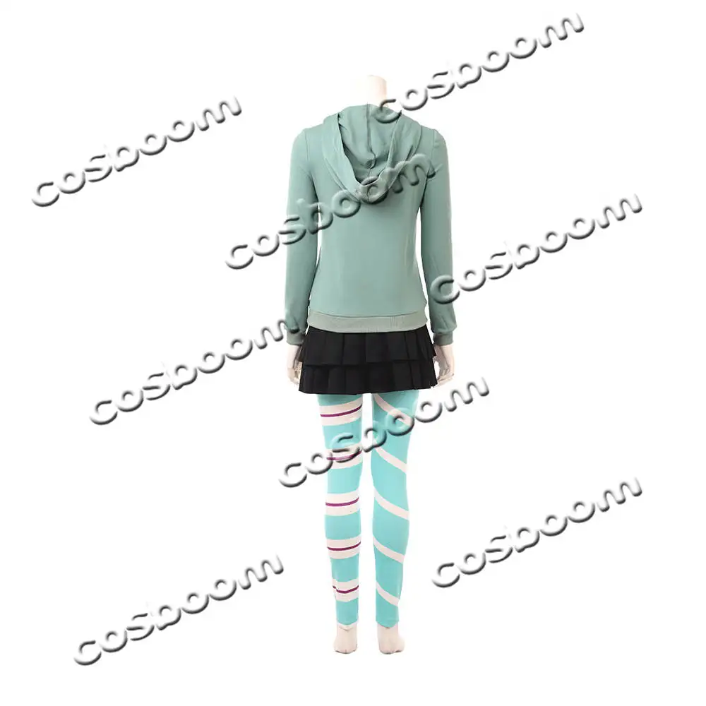 wreck it ralph 2 vanellope cosplay costume09