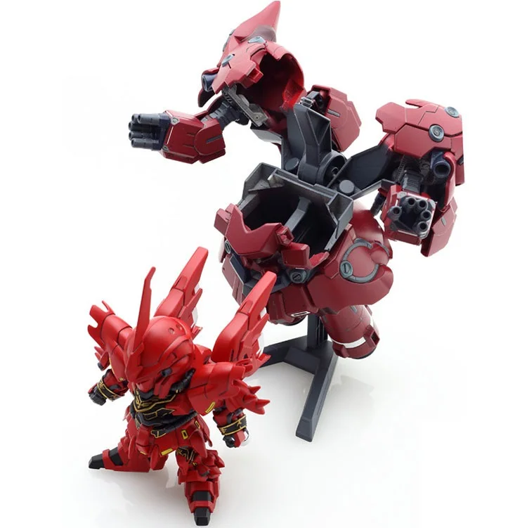 SD Gundam модель милый NZ-999 NEO ZEONG GUNDAM Sinanju UC Единорог мобильный костюм детские игрушки