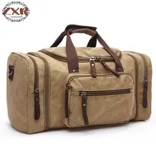 Холщовые мужские дорожные сумки для переноски багажа, сумки для мужчин и женщин, спортивная сумка для путешествий, большая сумка на выходные, вместительная сумка для сна
