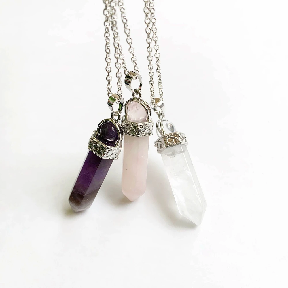 Natural Clear Rose Quartz Stone 