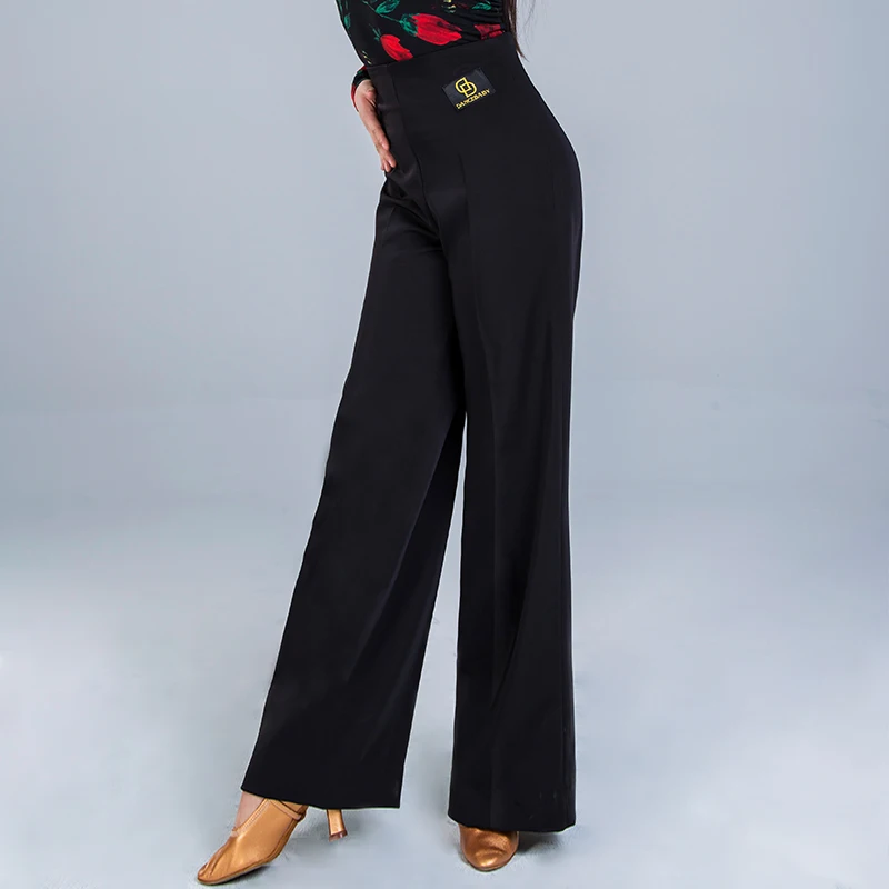 Ballroom Dance Pants Lady's Tango Waltz Dancing Costumes Wome Competition Clothes DA779