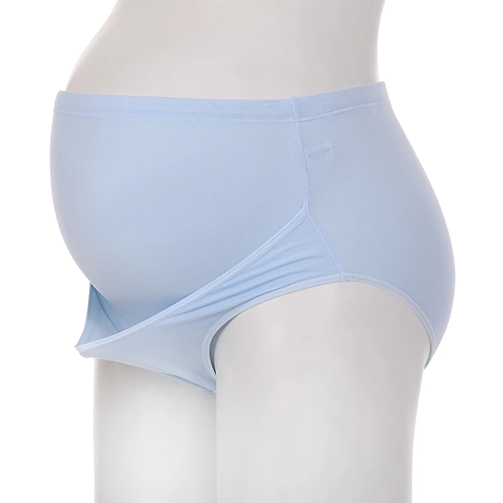 2Pcs Maternity High waist materity underwear Panties Soft Abdominal Support High Waist Pregnancy