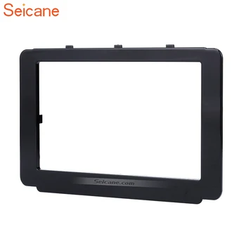 

Seicane 173*98mm Double Din Car Radio Fascia DVD Frame Dash Mount Audio Fitting Adaptor Dashboard For 2015 Toyota Revo/ Hilux