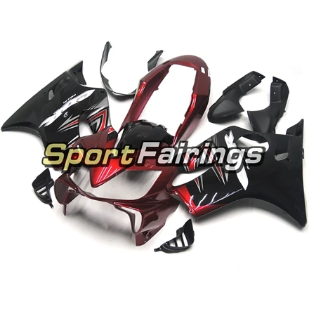 Полный мотоцикл впрыска ABS Полный комплект обтекателя для Honda CBR600 F4i 04-07 2004 2005 2006 2007 красный черный полный покрывает обтекатели