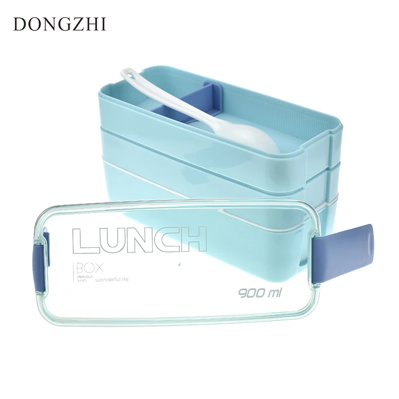 

New 3 Layers Lunch Box Dinnerware Plastic Microwave Oven Lunch Bento Boxes Kids Picnic Camping Food Container Boxes Set LB014