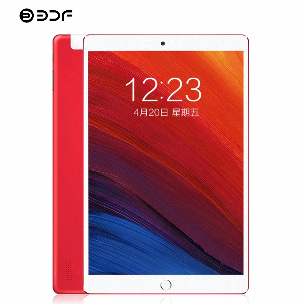  BDF New 10.1 Inch Tablet Pc Octa Core 1920*1200 IPS Android 7.0 4GB RAM 64GB ROM 3G Phone Call Dual