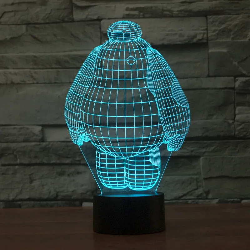 2016 Baymax Lamp Hero Baby Night Light Usb Lava Touch 2016 Baymax Lamp Hero Baby Night Light Usb Lava Touch Nightlight Table Led Desk In Lights From Lighting On