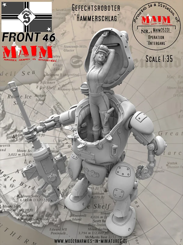 1:35 science fiction mech