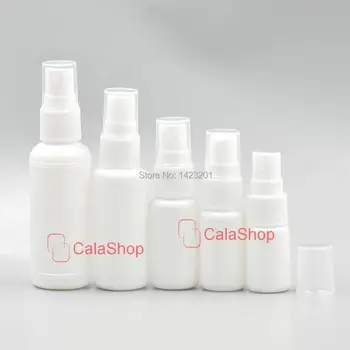 

20 Pcs / Lot 10ml 15ml 20ml 30ml 50ml Plastic Empty Nasal Spray Bottle With Pump Sprayer White