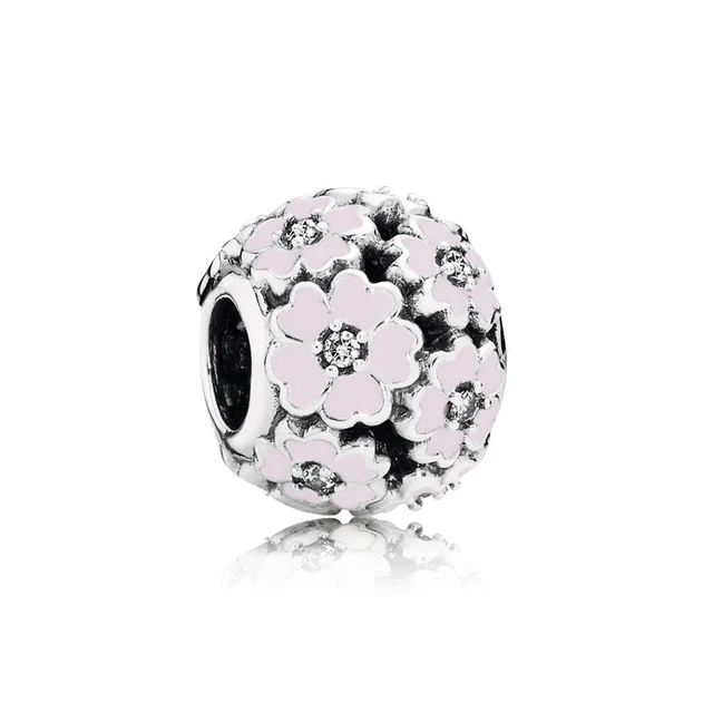 

Kaliyah 925 Sterling Silver 1:1 Authentic 791488en68 First Silver Charm Magnet With Pink Enamel Enamel Bracelet Women Originals