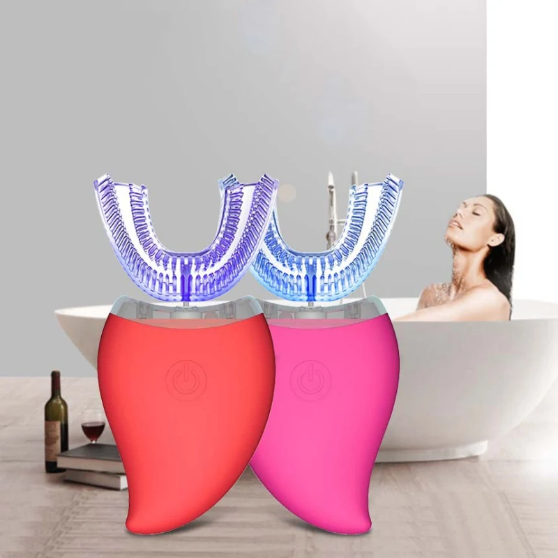 

Effective Lazy Toothbrush Fully Automatic Waterproof U Shape Toothbrush Whitening Cleansing Tooth Brush Teeth Whitening Machine