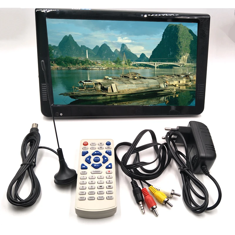 Free Shipping 2017 NEW Televisions Portable TV 10.2" TFT