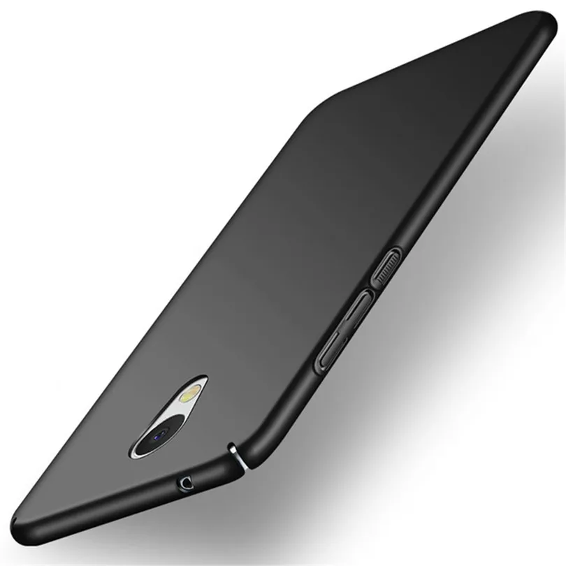 360 полная защита Матовый корпус Капа для Meizu M5s чехол жесткий пластик тонкий