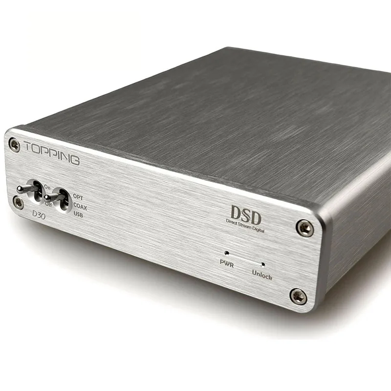 

2017 Hot Sale TOPPING D30 DSD Audio Pure Decoder USB DAC Coaxial Optical Fiber XMOS+CS4398 24Bit 192KHz Professional Amplifiers