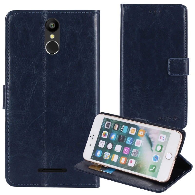 

TienJueShi Luxury Premium Flip Stand Protection Leather Cover Case For Logicom ID bot 53 5 inch Shell Wallet Etui Skin