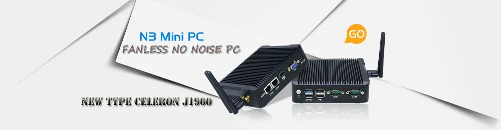 Celeron J1900 4 ядра мини ПК Мини компьютер без вентиляторов с VGA HDMI Двойной LAN 2 NIC Порты и разъёмы 2 COM или 1 COM неттоп оконные рамы 7 Мини компьютер