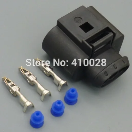 Набор из 100 комплектов 3 контактный разъем 1J0973723 для VW AUDI 1J0 973 723|pin audi|vw plugs1j0 |