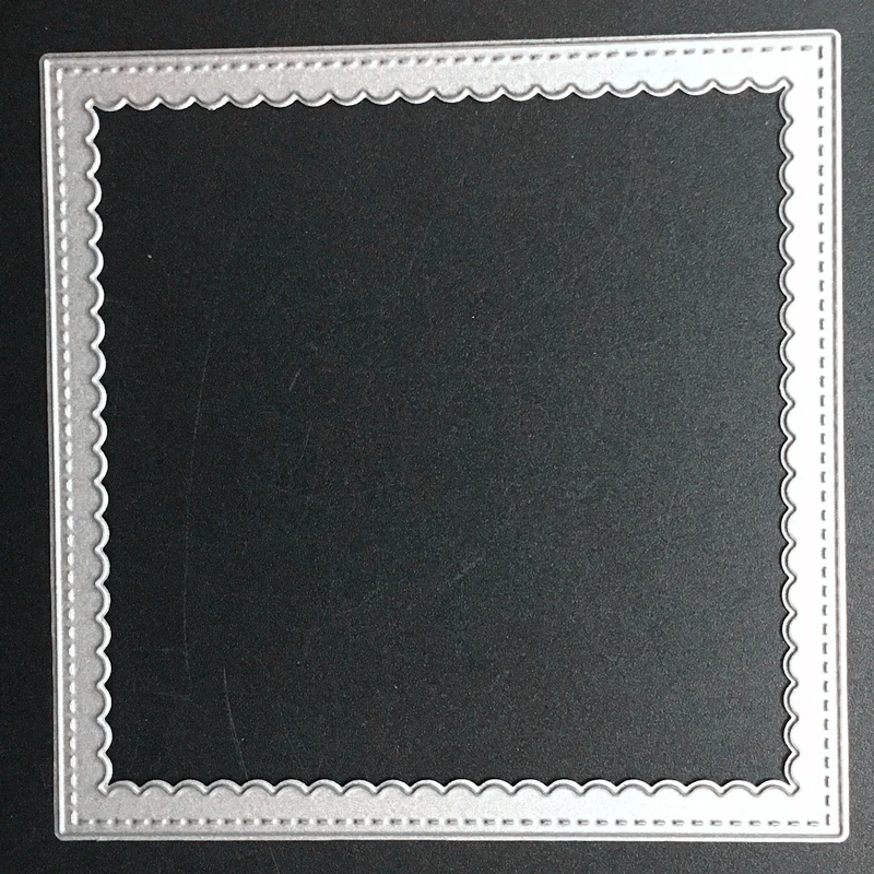 

SCD887 Square Metal Cutting Dies For Scrapbooking Stencils DIY Album Cards Decoration Embossing Folder Die Cuts Cutter Tool New