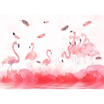 

Colorwonder 5x7 Flamingo Photo Background Pink Swan Backdrops for Kids Birthday Banner Party Wall Decor Baby Shower Photo Video