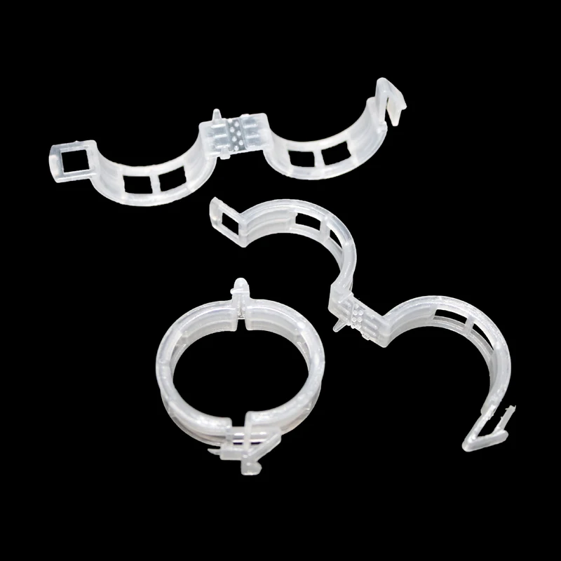 

150pcs Plastic Garden Plants Flowers Tied Bundle Branch Clip Clamping Tools Rattan Vines And Vegetables Fixing Unit
