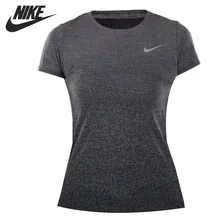 Новое поступление NIKE призер Для женщин футболки с коротким рукавом спортивная