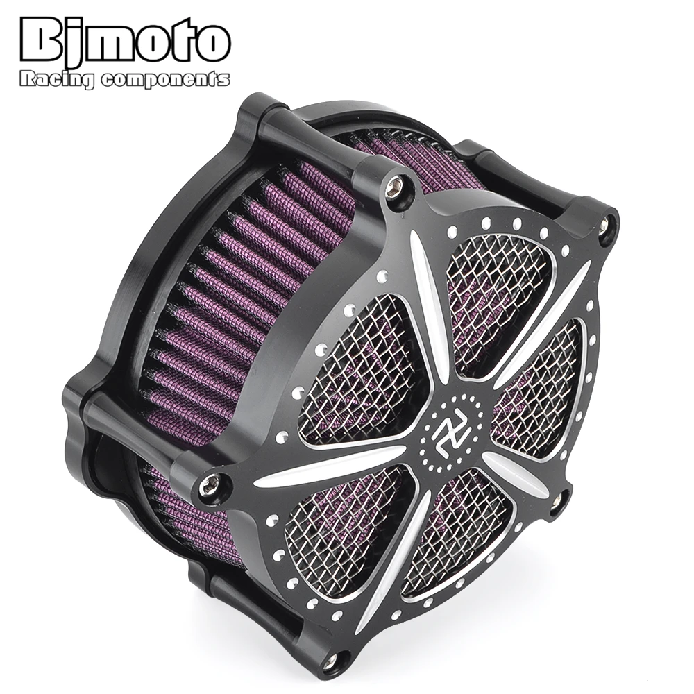 

BJMOTO Motorcycle Parts Air Cleaner Intake Filter System Kit Motor Bike For Harley Sportster XL 883 1200 2004-2016