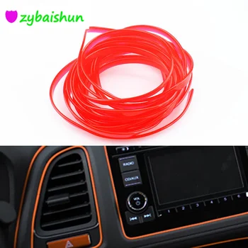 

Car styling 7mm without nail accessories interior decoration line for Opel Astra VAUXHALL MOKKA Zafira Insignia Vectra Antara