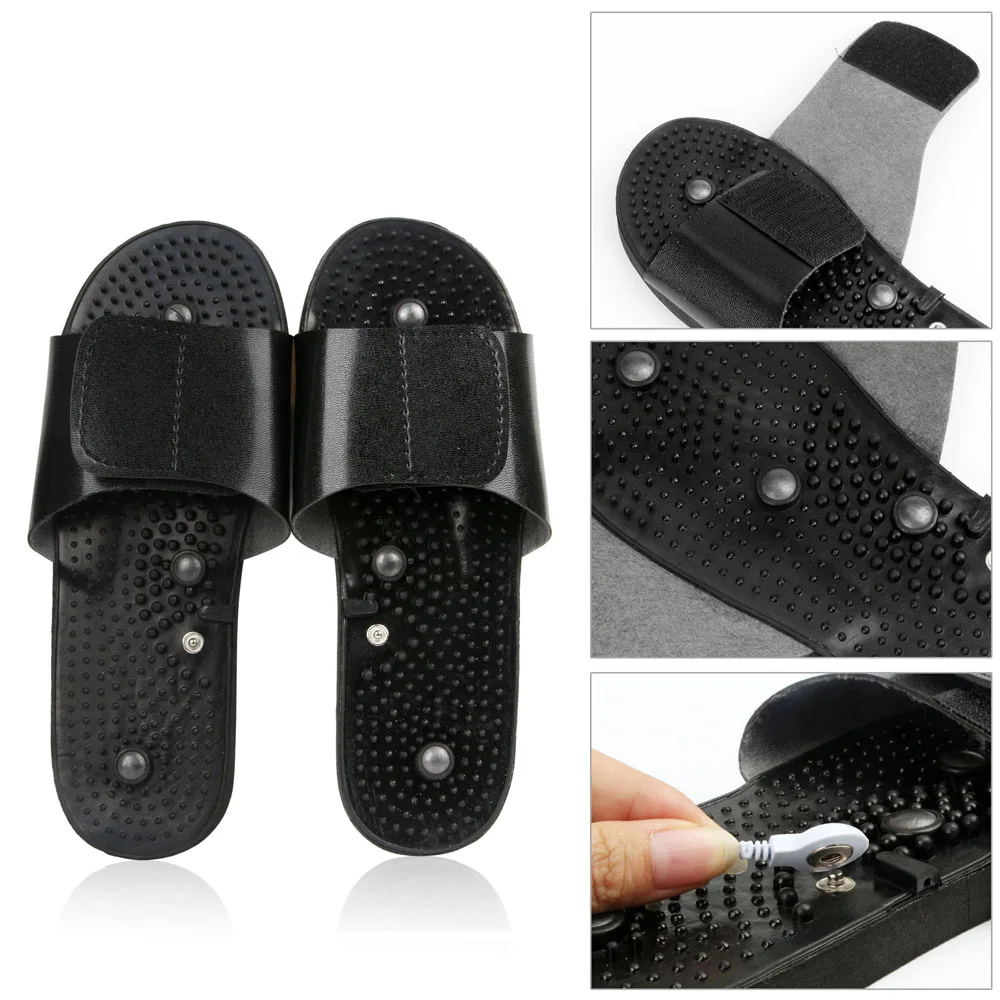 Russian button Electrical Muscle Stimulator Body Relax Muscle Massager Pulse Tens Acupuncture Therapy Slipper+4 Pads Health Care Russian button Electrical Muscle Stimulator Body Relax Muscle Massager Pulse Tens Acupuncture Therapy Slipper+4 Pads Health Care