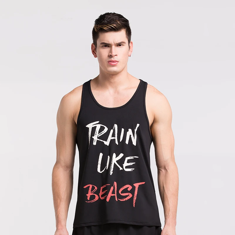 

Men Vest Gilet Fitness Exercise Jogger Vest Sleeveless Shirts